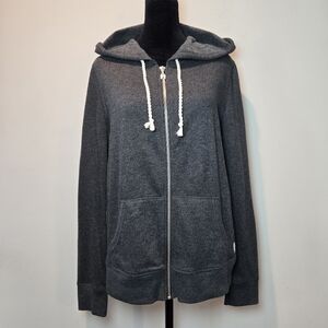 Victoria's Secret Supermodel Sequin Wings Full Zip Hooded Sweatshirt Jacket Sm